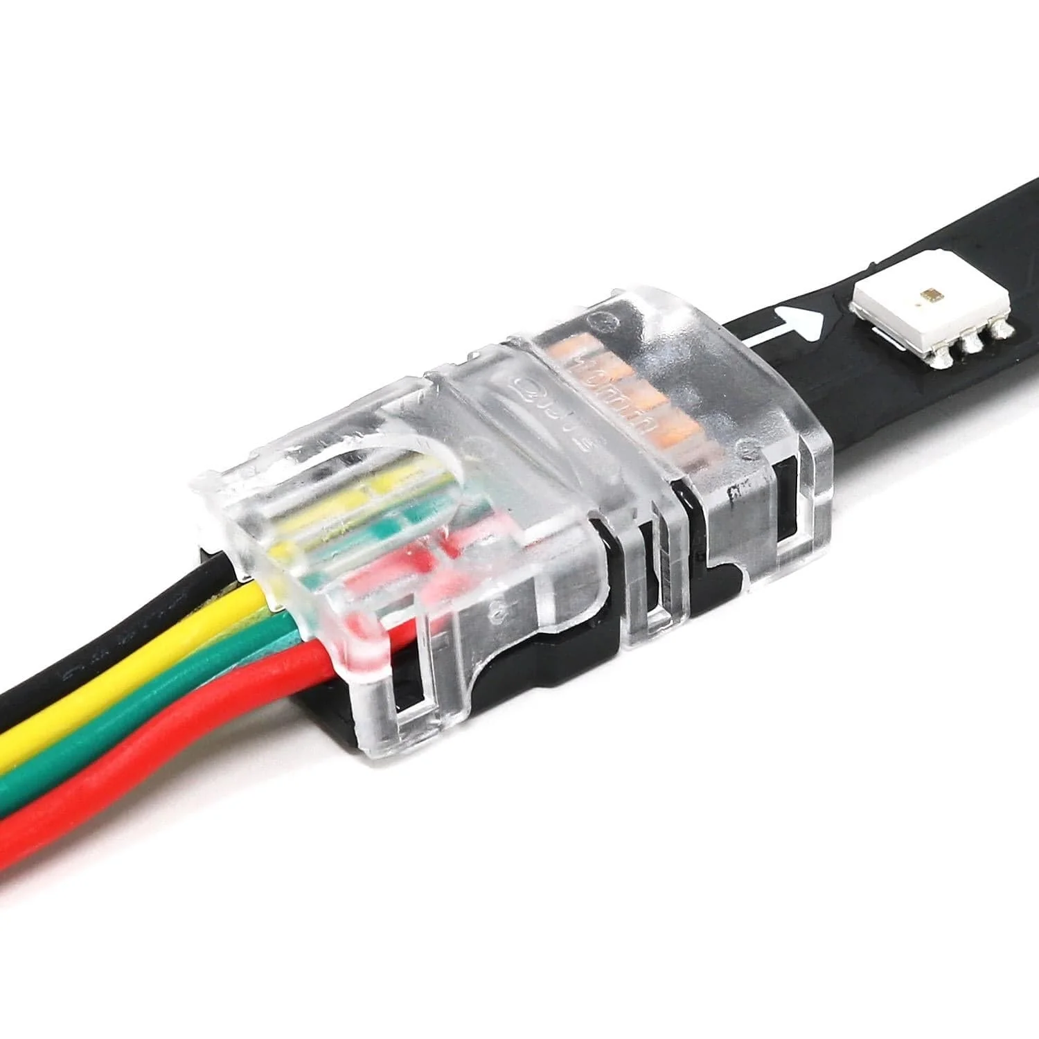 4-pin LED Strip Connectors - Strip to Wire (10mm) - Image 2
