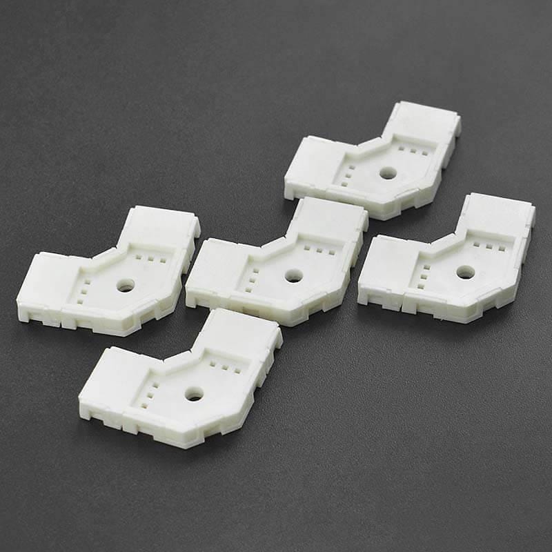 4-Pin LED Strip Right-angle Connectors (5 Pieces)