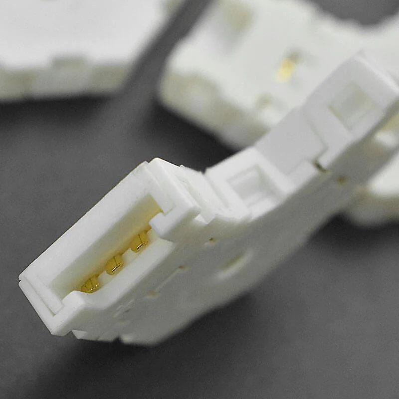 4-Pin LED Strip Right-angle Connectors (5 Pieces) - Image 2