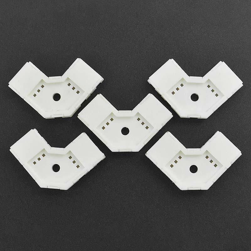 4-Pin LED Strip Right-angle Connectors (5 Pieces) - Image 4
