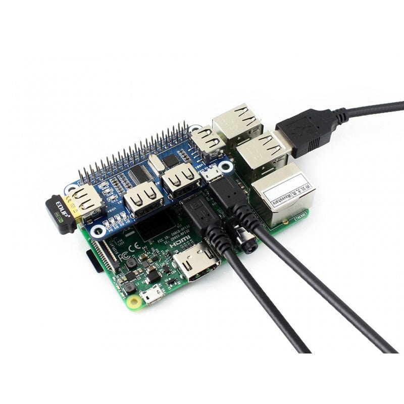 4 Port USB HUB pHAT for Raspberry Pi Zero - Image 5