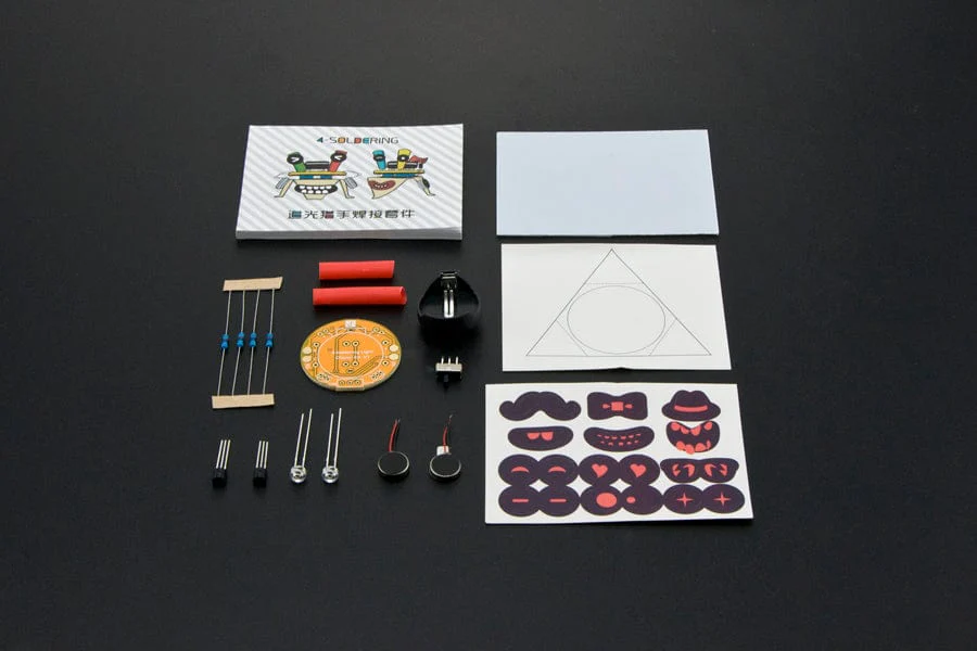 4-Soldering Light Chaser Beam Robot Kit [Discontinued] - Image 3