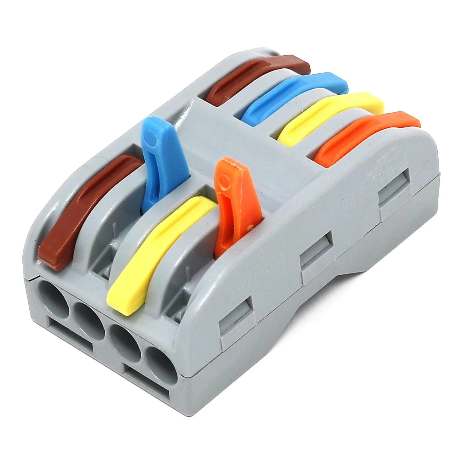 4-Way Fast Wire Connectors - Pack of 3 - Image 2