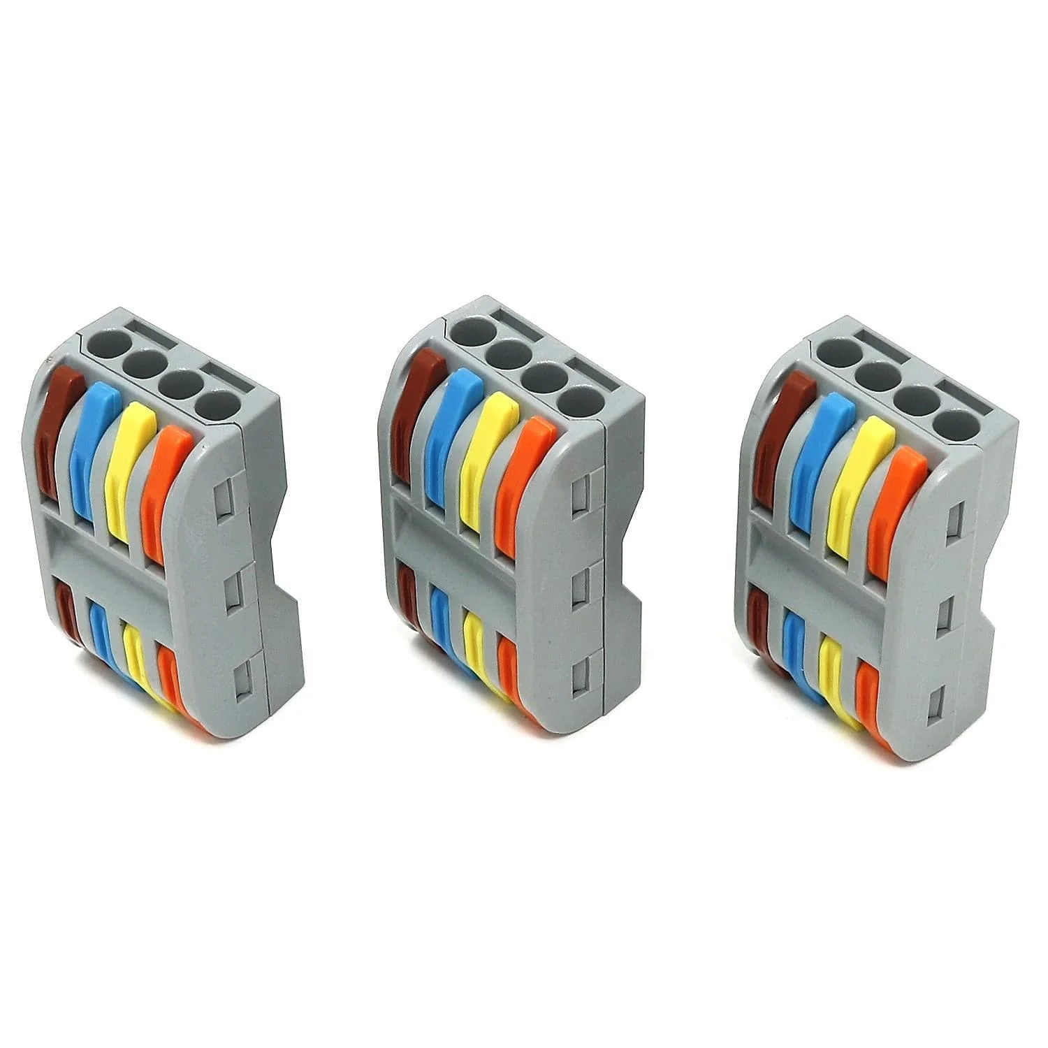 4-Way Fast Wire Connectors - Pack of 3 - Image 4