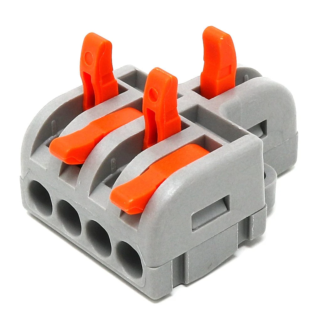 4-Way Fast Wire Splitters - Pack of 3 - Image 2