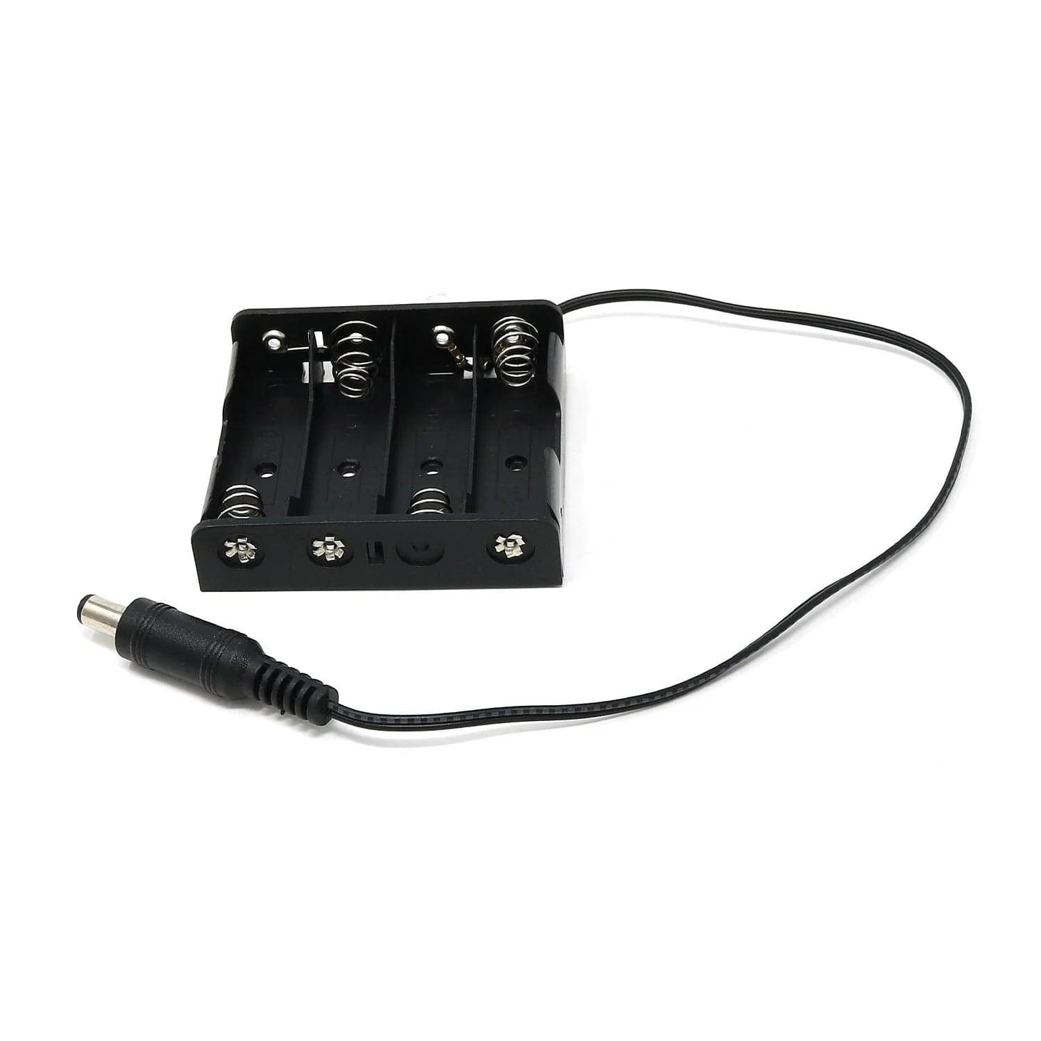 4 x AA Battery Holder with 2.1mm Plug