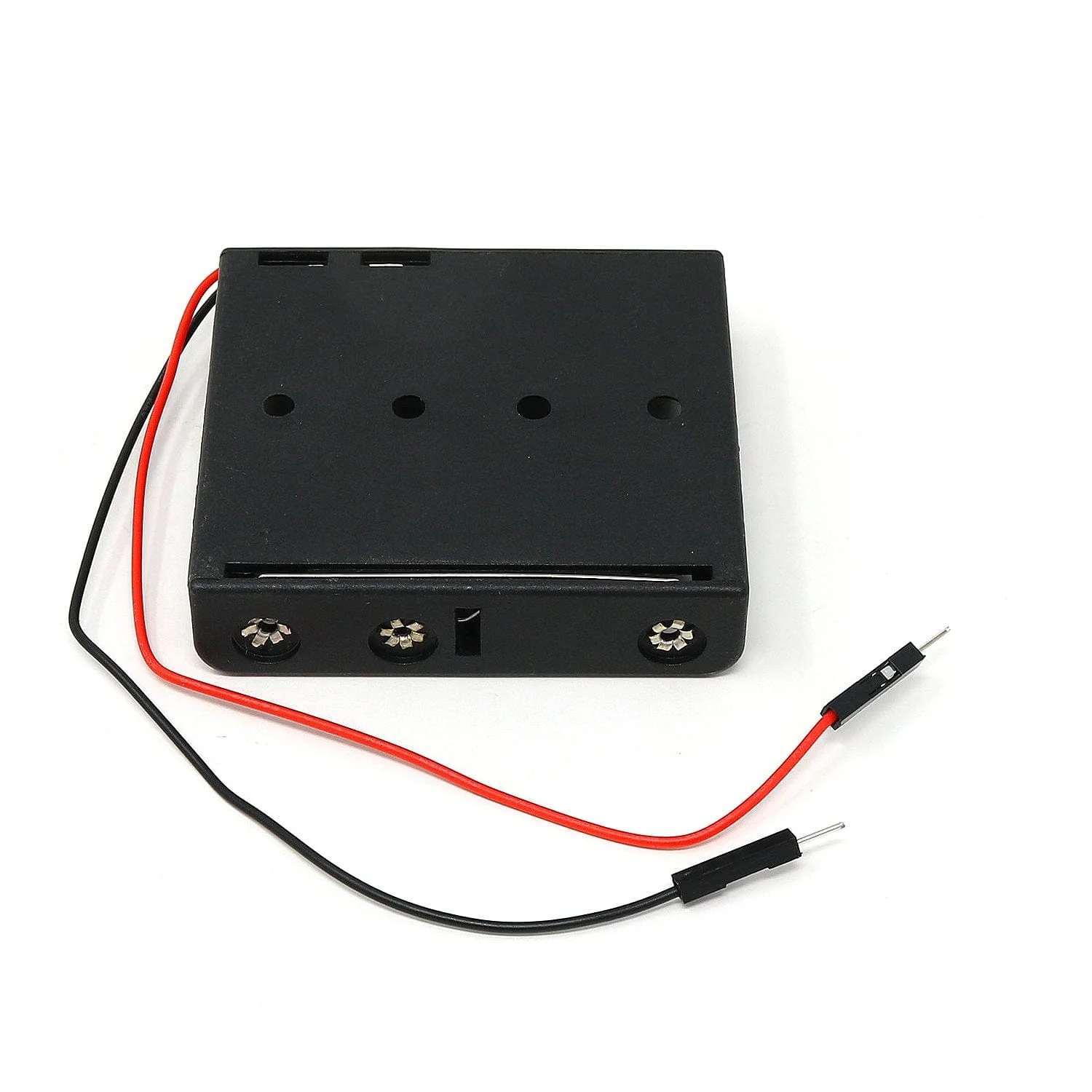 4 x AA Battery Holder with Premium Jumper Header Wires - Image 2
