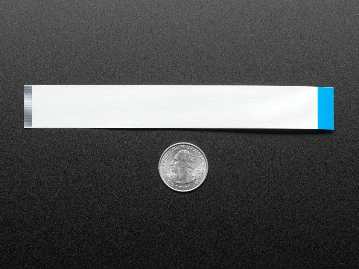 40-pin 0.5mm pitch FPC Flex Cable with A-B Connections (25cm long) - Image 3