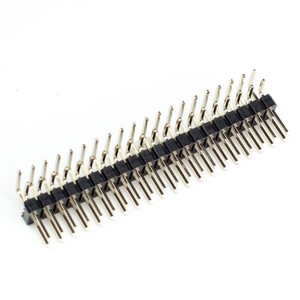 Angled Male GPIO Header for Raspberry Pi Zero