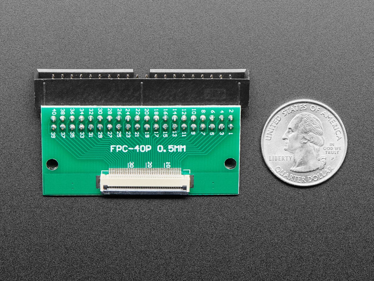 40-pin FPC to Right Angle 2x20 IDC Male Plug Header Adapter - Image 6