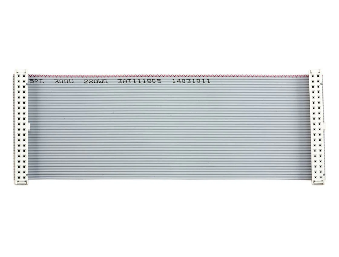 40-pin GPIO Female to Female Ribbon Cable - Grey 150mm - Image 2
