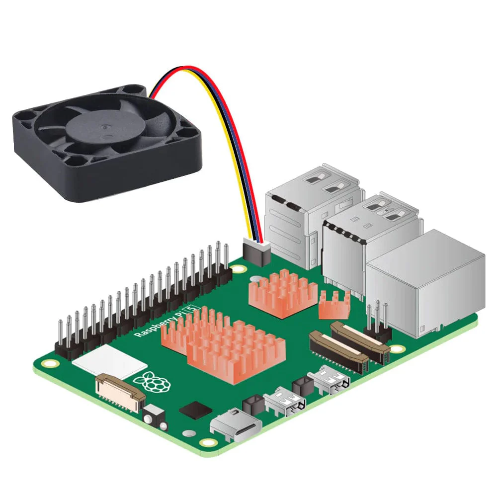 40mm Cooling Fan & Heatsink Set for Raspberry Pi 5 - Image 2