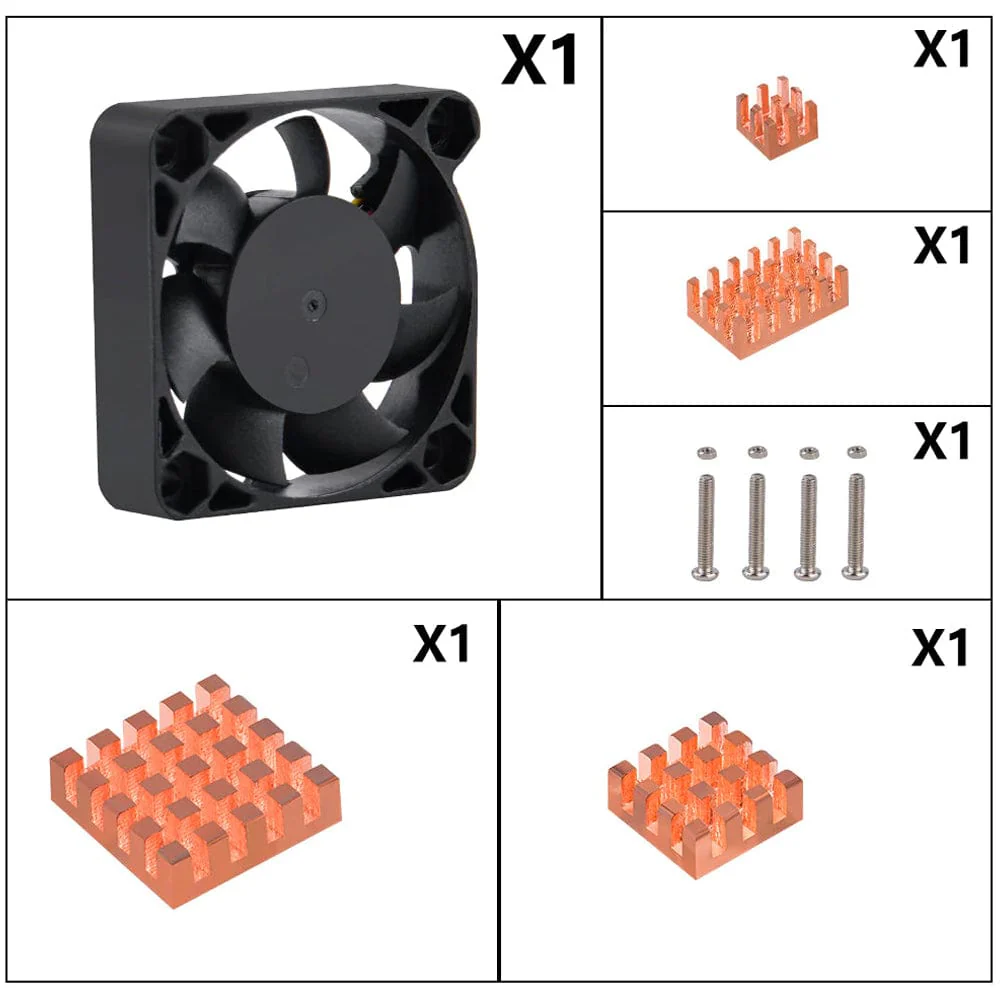 40mm Cooling Fan & Heatsink Set for Raspberry Pi 5 - Image 3