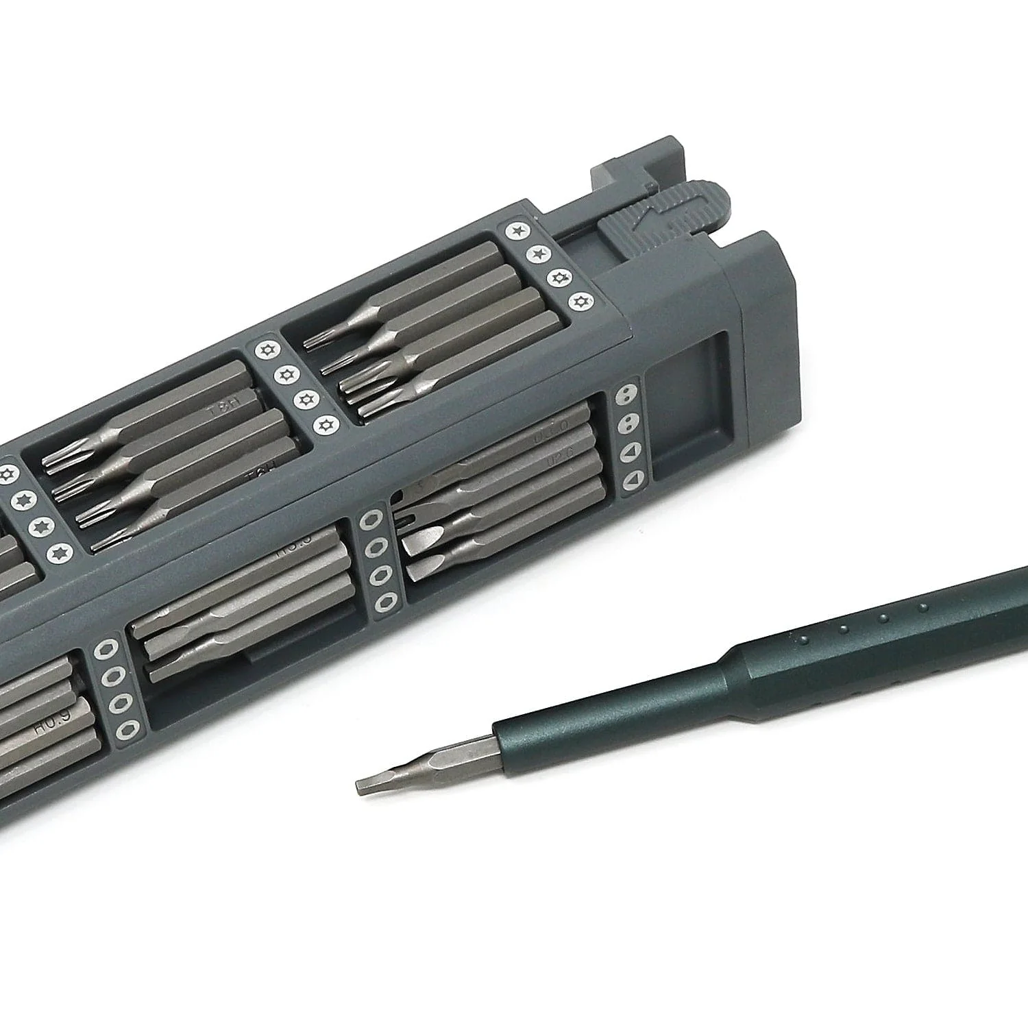 46-in-1 Compact Precision Screwdriver Set with Push Eject - Image 9