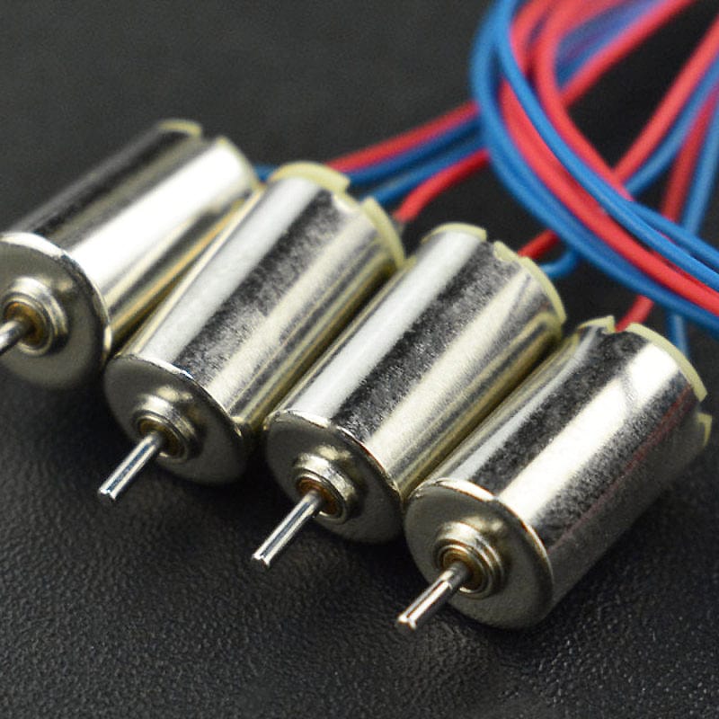 Coreless Micro Motor - 6 x 10mm (4-Pack) - Image 2