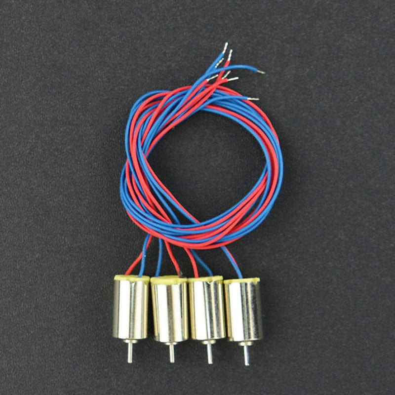 Coreless Micro Motor - 6 x 10mm (4-Pack) - Image 3