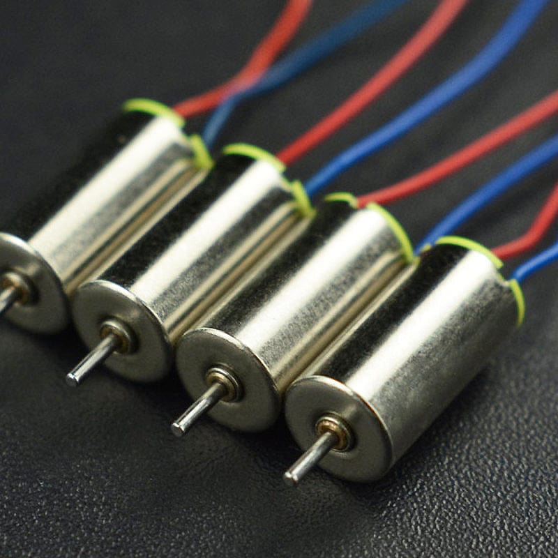Coreless Micro Motor - 6 x 12mm (4-Pack) - Image 3