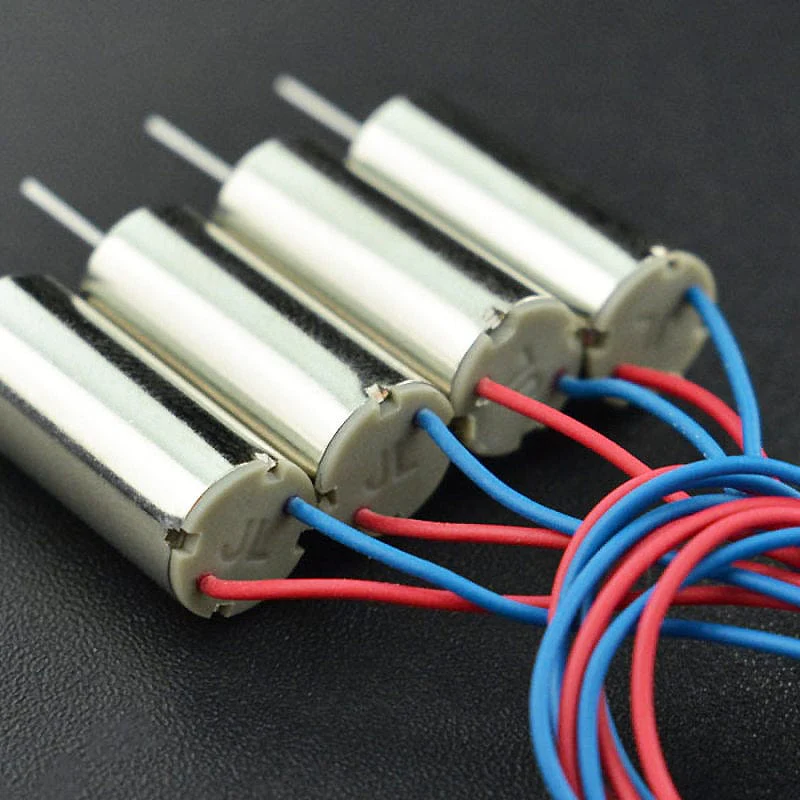 Coreless Micro Motor - 7 x 16mm (4-Pack) - Image 3