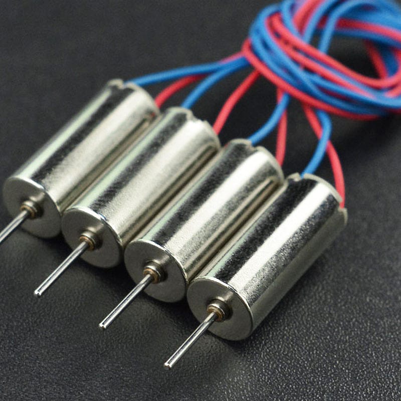 Coreless Micro Motor - 7 x 16mm (4-Pack) - Image 4