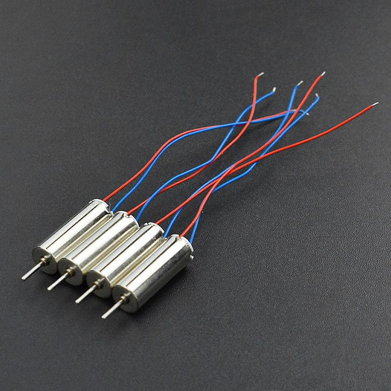 Coreless Micro Motor - 7 x 20mm (4-Pack)
