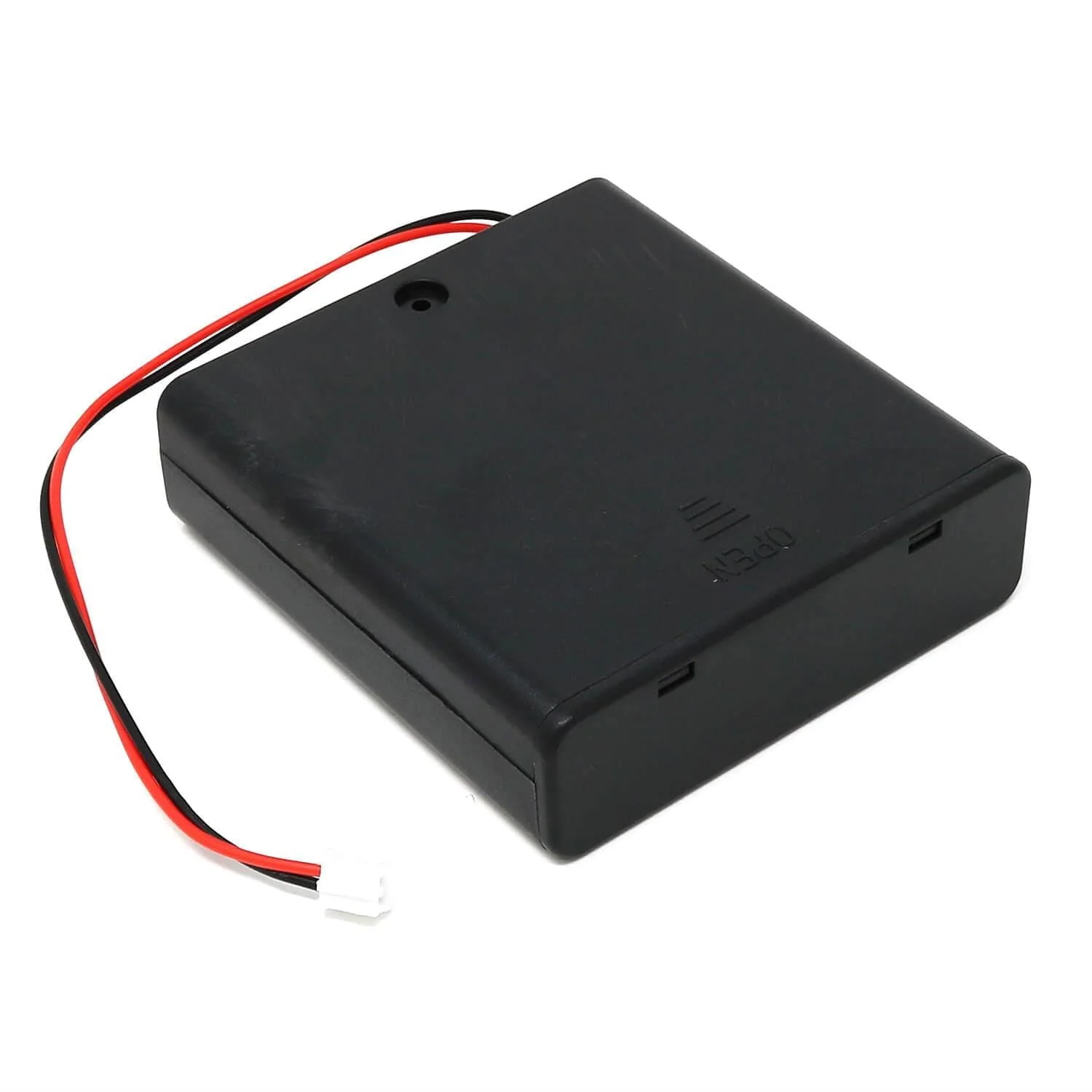 4xAA JST-PH Battery Holder with Cover and Switch