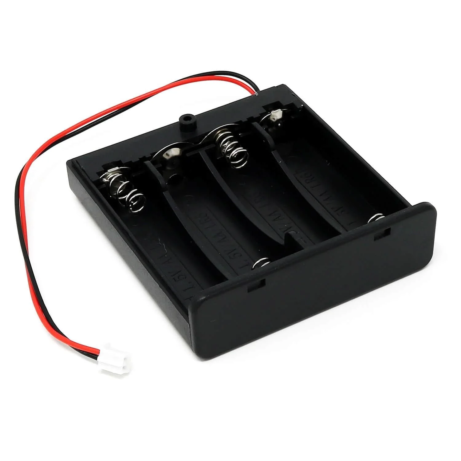 4xAA JST-PH Battery Holder with Cover and Switch - Image 2