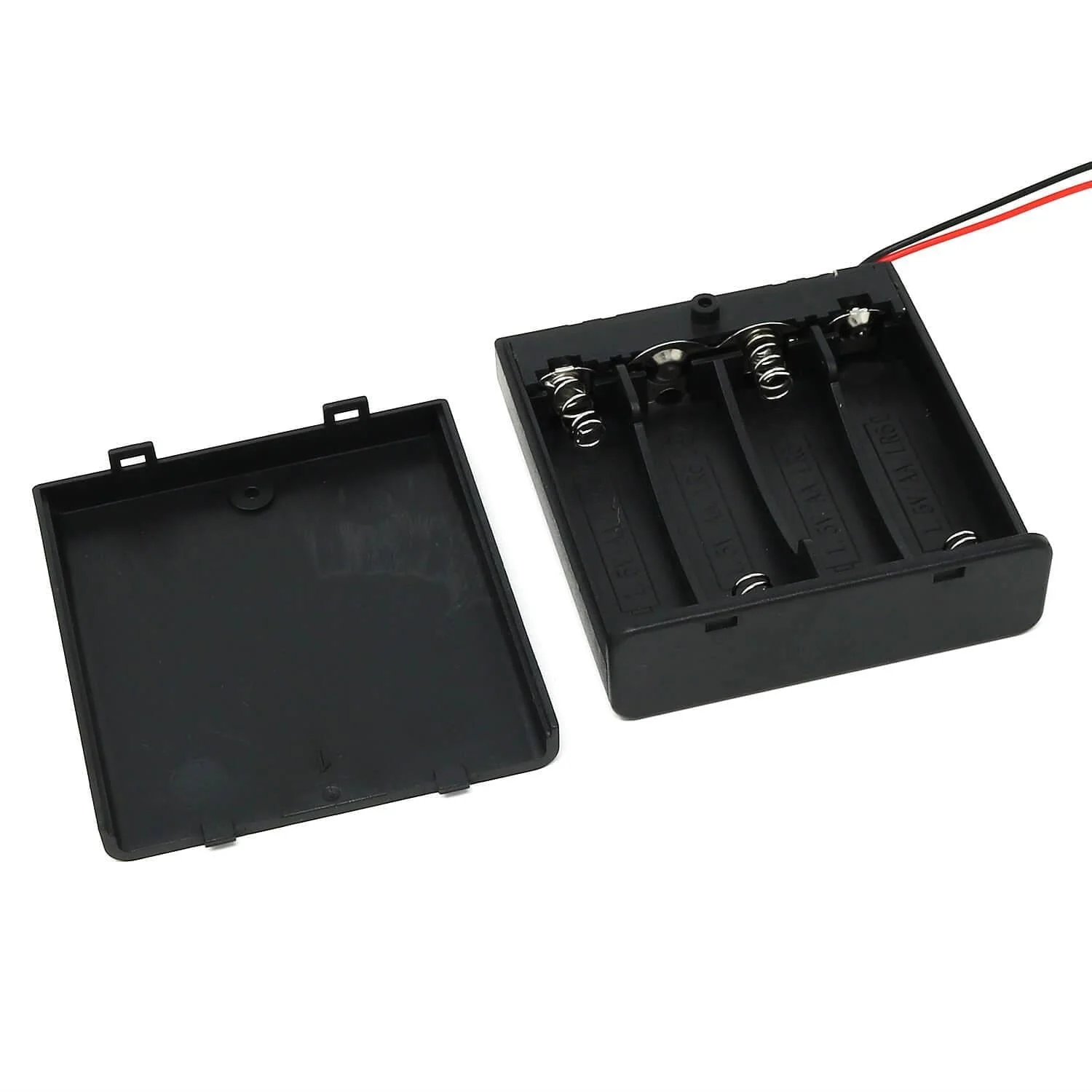 4xAA JST-PH Battery Holder with Cover and Switch - Image 4