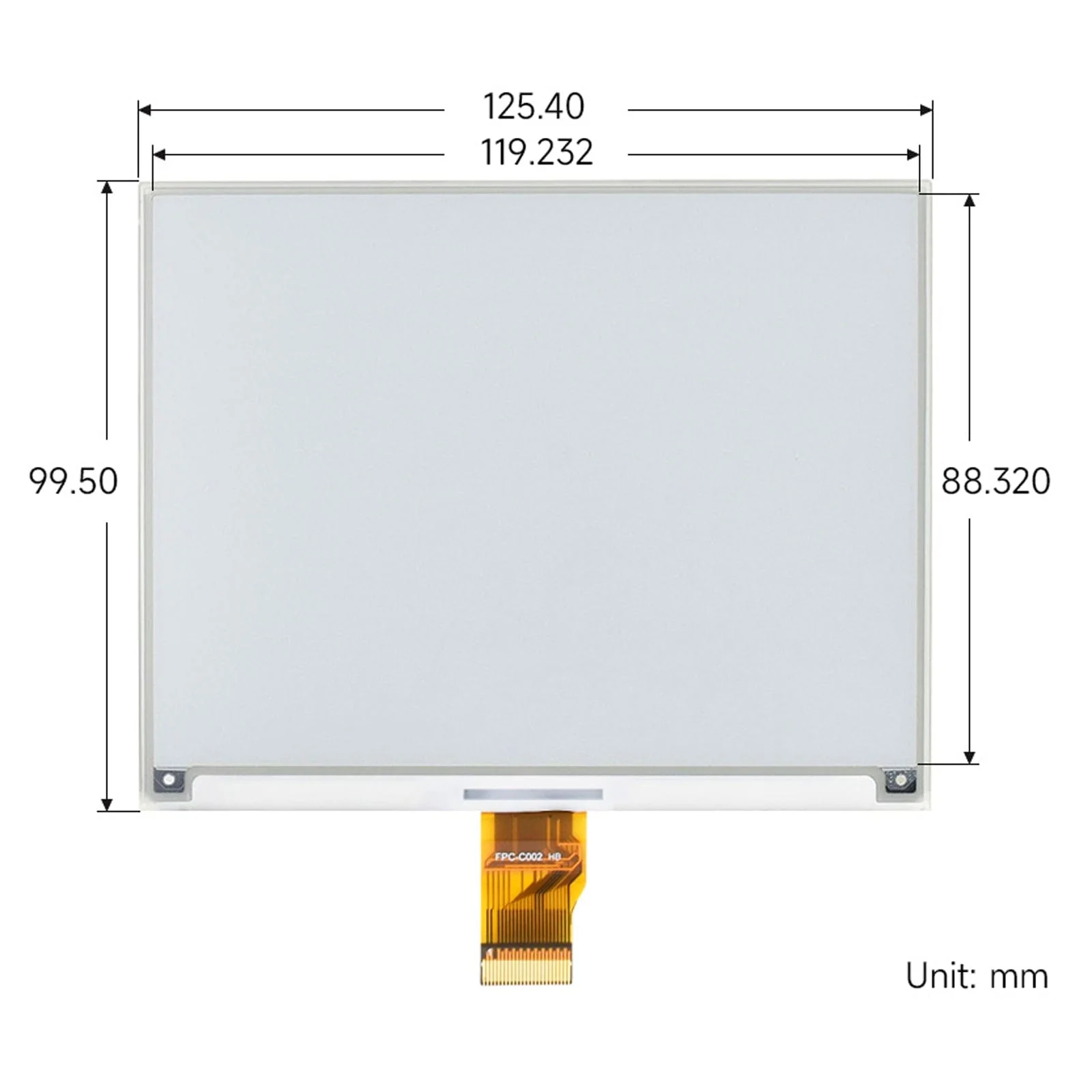 5.83" ePaper Display Module for Raspberry Pi Pico (648×480) - Image 5