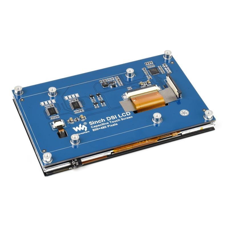 5" DSI Capacitive Touch Display for Raspberry Pi (800×480) - Image 3