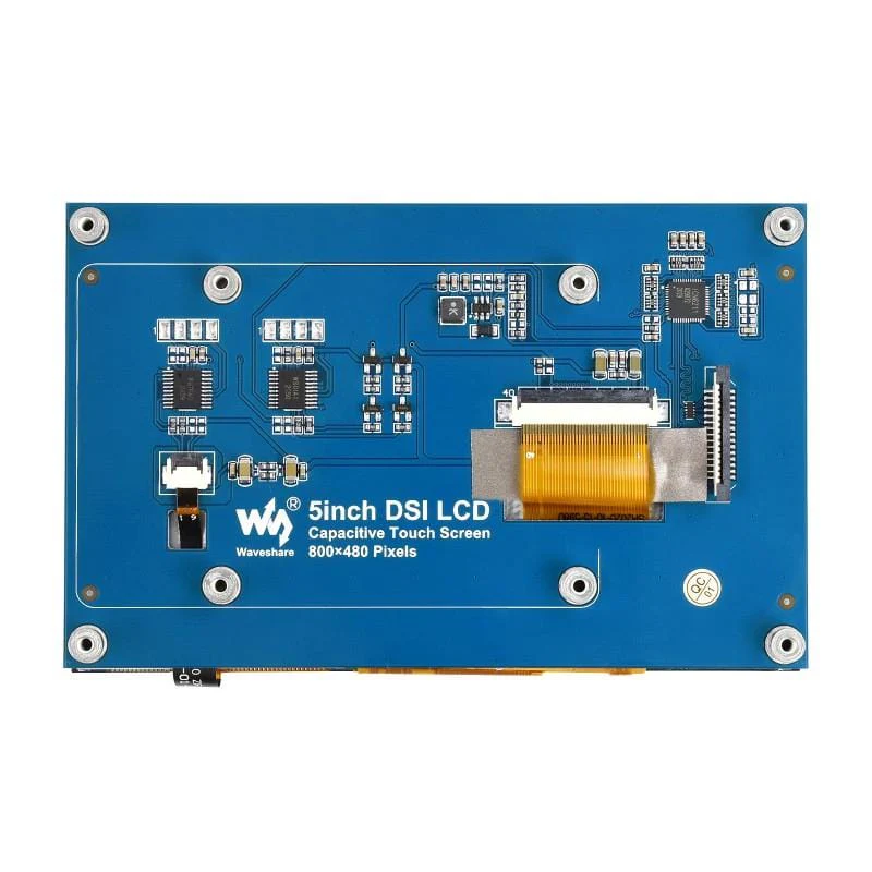 5" DSI Capacitive Touch Display for Raspberry Pi (800×480) - Image 4