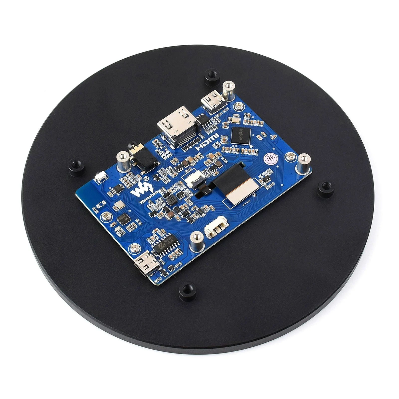 5" Round IPS HDMI Touch Display for Raspberry Pi (1080x1080) - Image 2