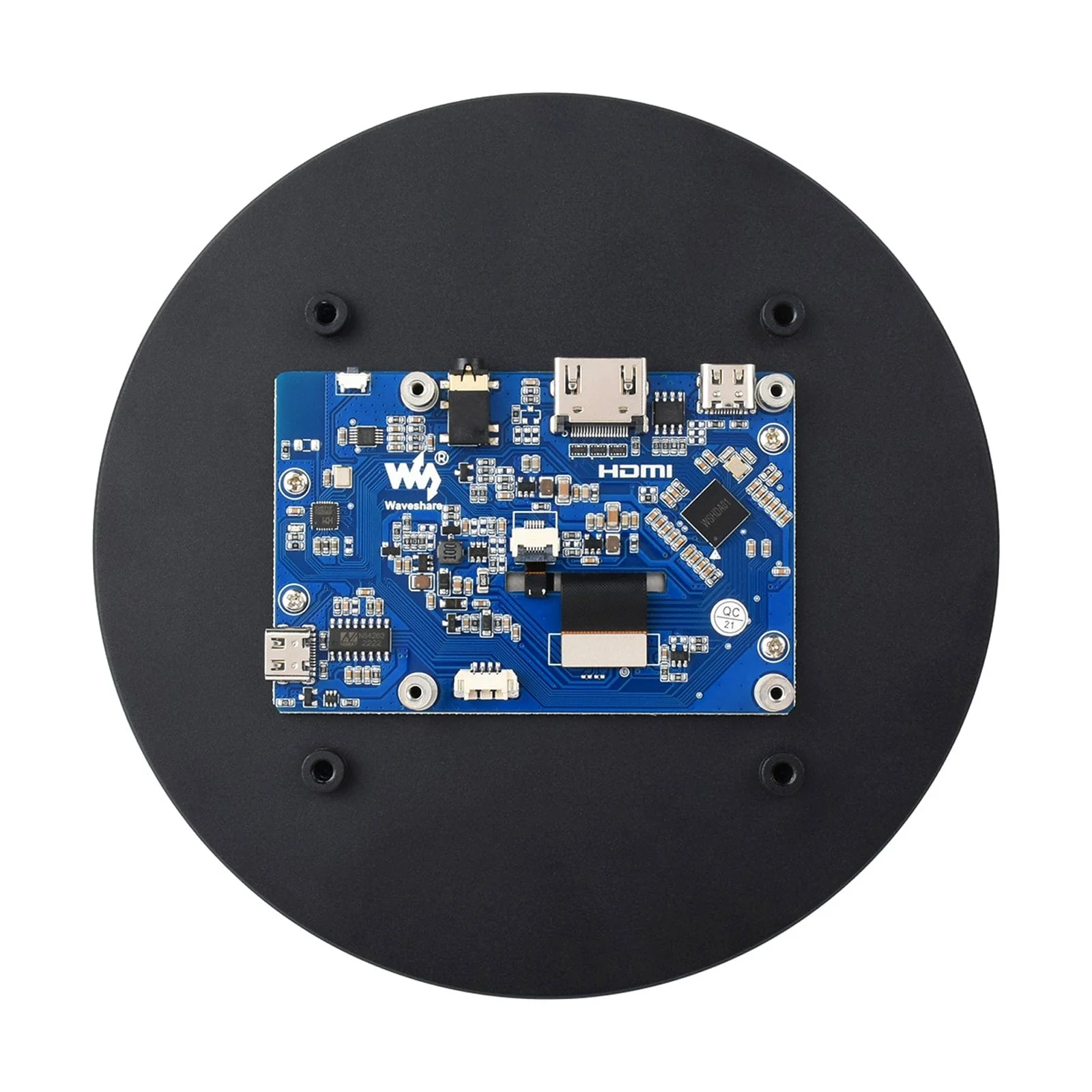 5" Round IPS HDMI Touch Display for Raspberry Pi (1080x1080) - Image 4