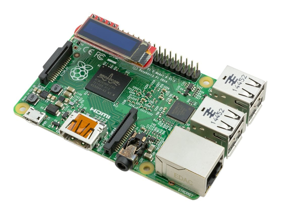 52Pi - 0.91" 128x32 OLED Screen for Raspberry Pi [Discontinued] - Image 3