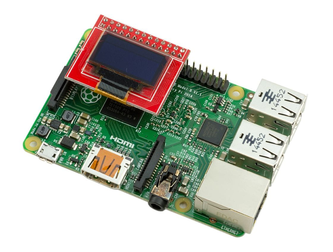 52Pi - 0.96" 128x64 OLED Screen for Raspberry Pi [Discontinued] - Image 2