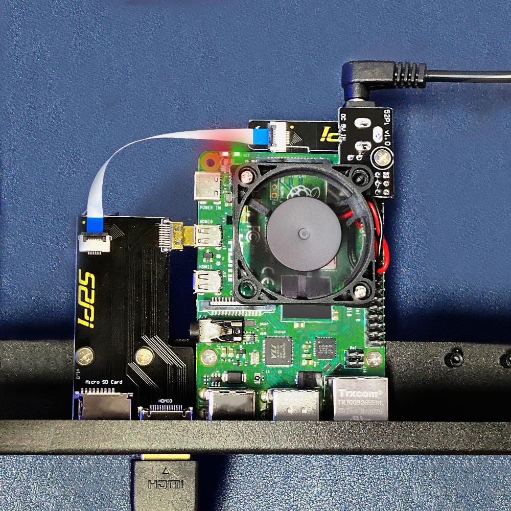 52Pi 1U 19" Rack Mount for Raspberry Pi 4 - Image 6