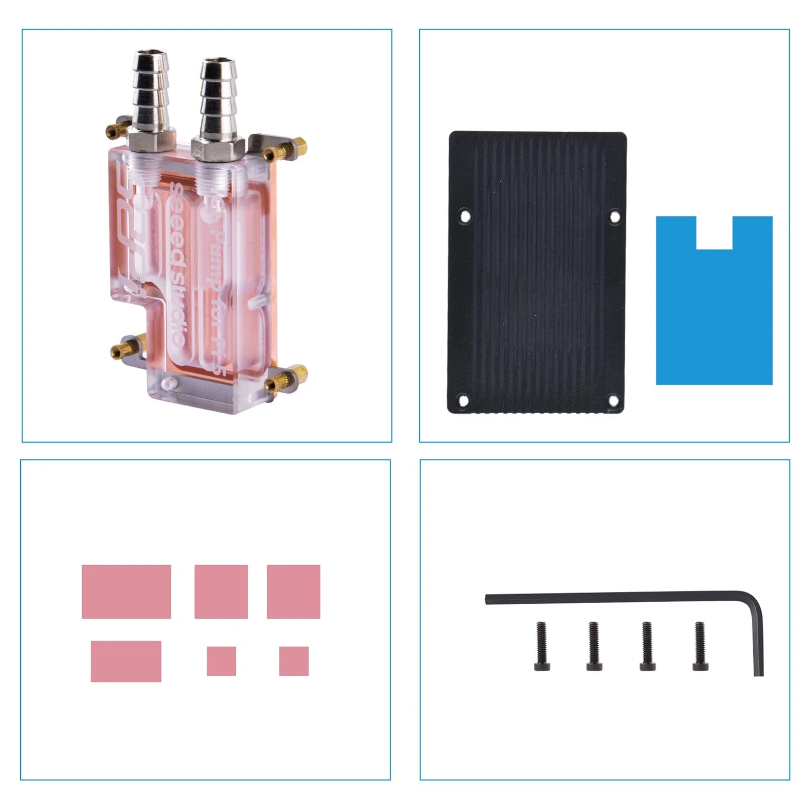 52Pi ICE Pump Water Cooling Block for Raspberry Pi 5 - Image 5