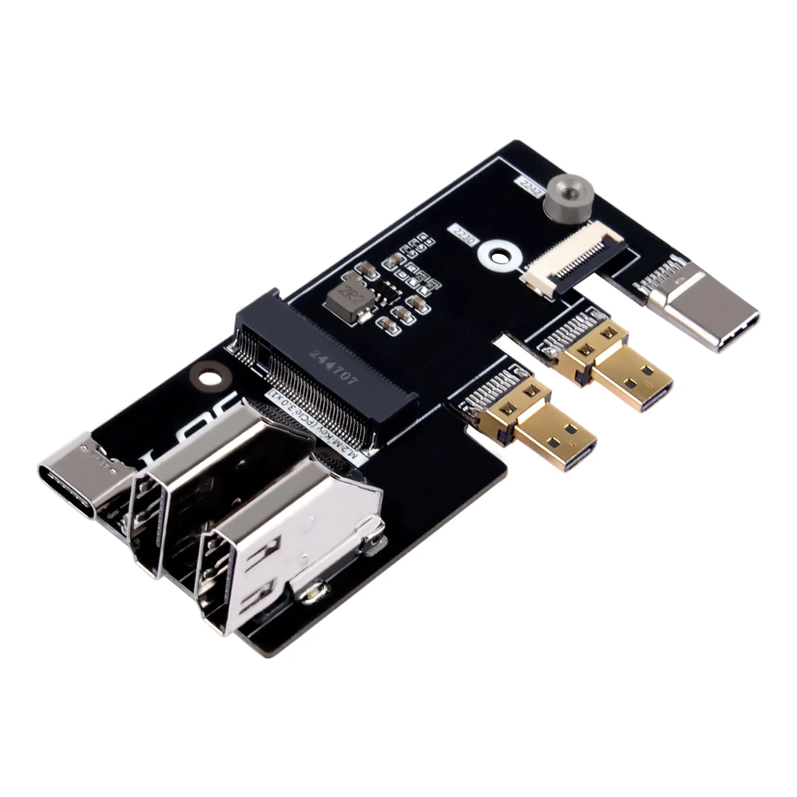 52Pi M.2 Multifunctional Adapter for Raspberry Pi 5 - Image 3