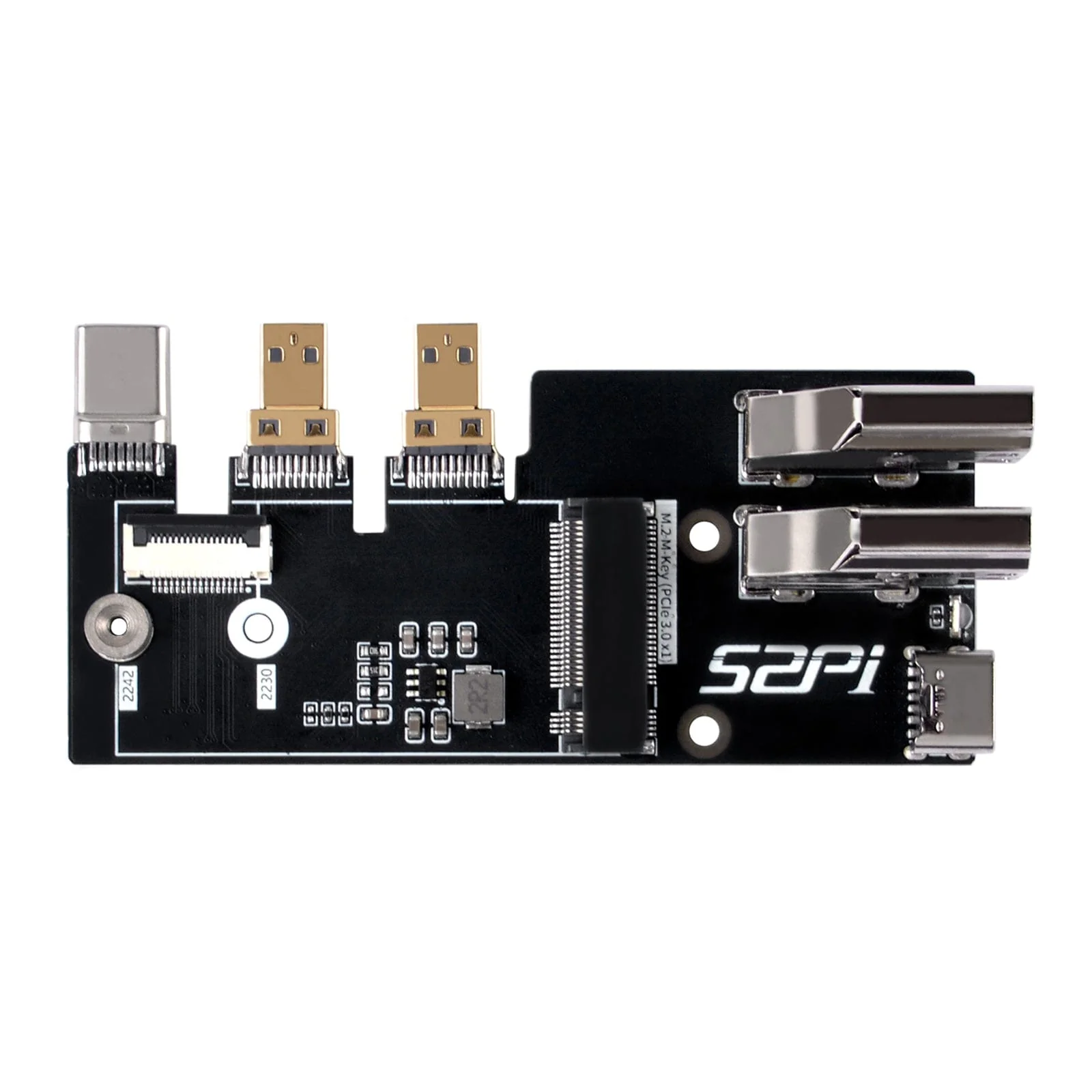 52Pi M.2 Multifunctional Adapter for Raspberry Pi 5 - Image 4