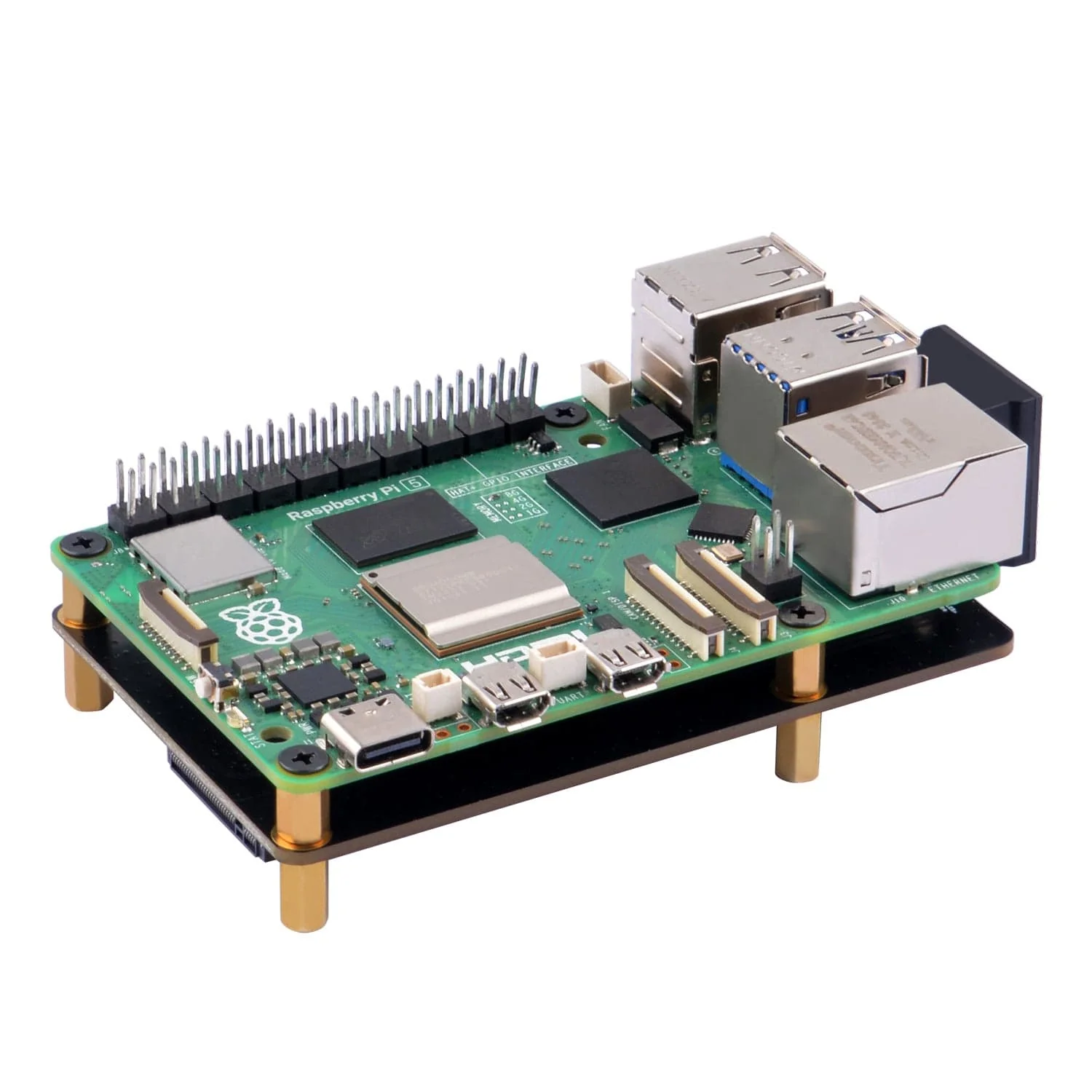 52Pi M.2 NVME SSD USB Adapter for Raspberry Pi 5 - Image 4