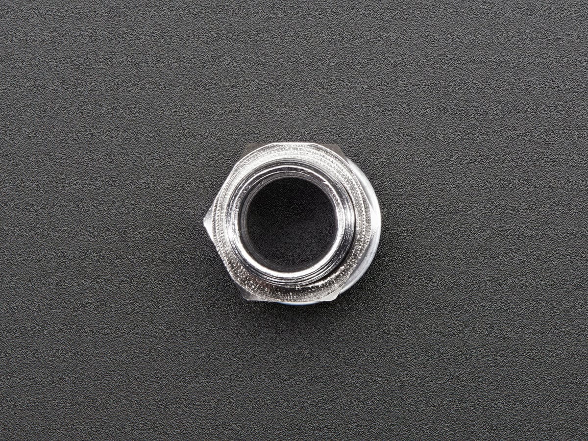 5mm Chromed Metal Narrow Bevel LED Holder - Pack of 5 - Image 5