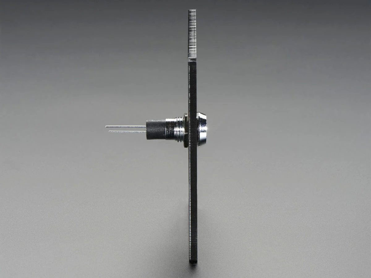 5mm Chromed Metal Wide Concave Bevel LED Holder - Pack of 5 - Image 7