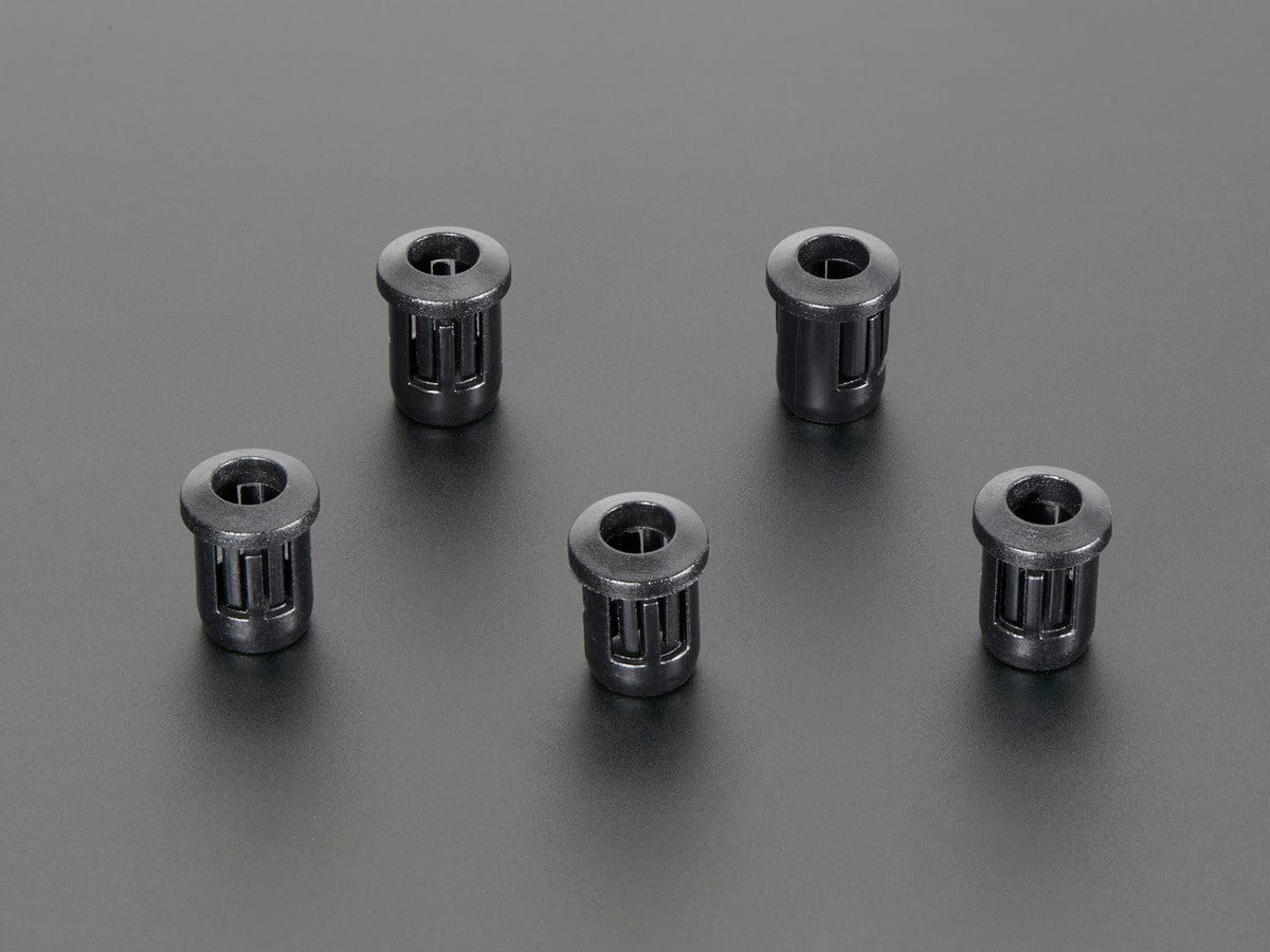 5mm Plastic Bevel LED Holder - Pack of 5 - Image 2