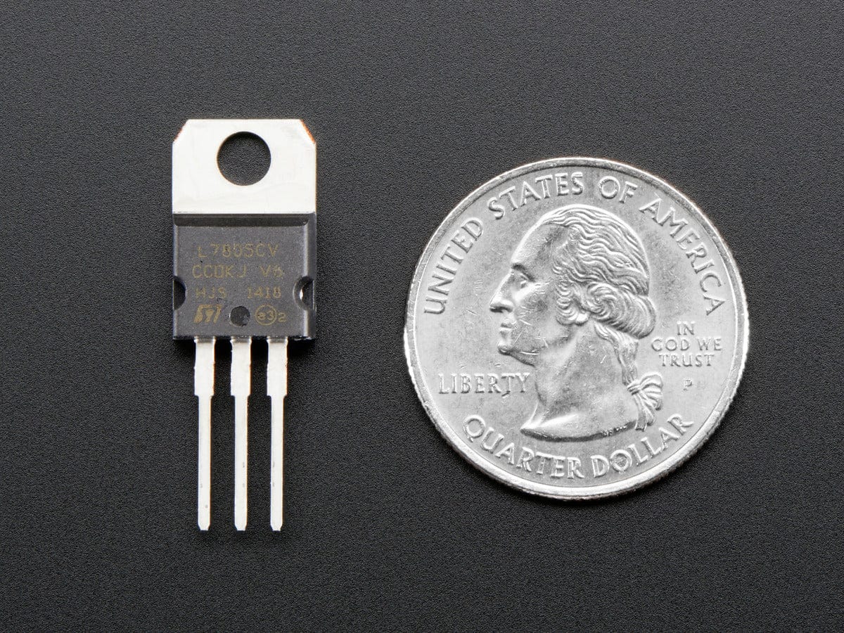 5V 1.5A Linear Voltage Regulator - 7805 TO-220 - Image 2