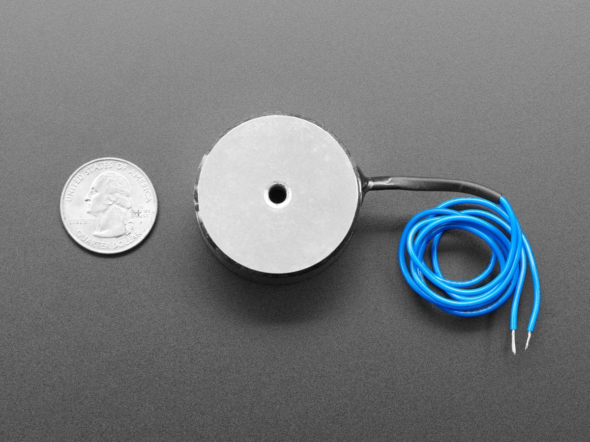 5V Electromagnet - 25 Kg Holding Force (P40/20) - Image 2