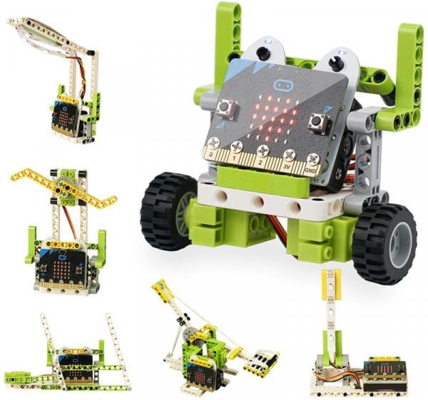 6-in-1 Ring:bit Bricks Pack for micro:bit (Building Brick Compatible) - Image 3