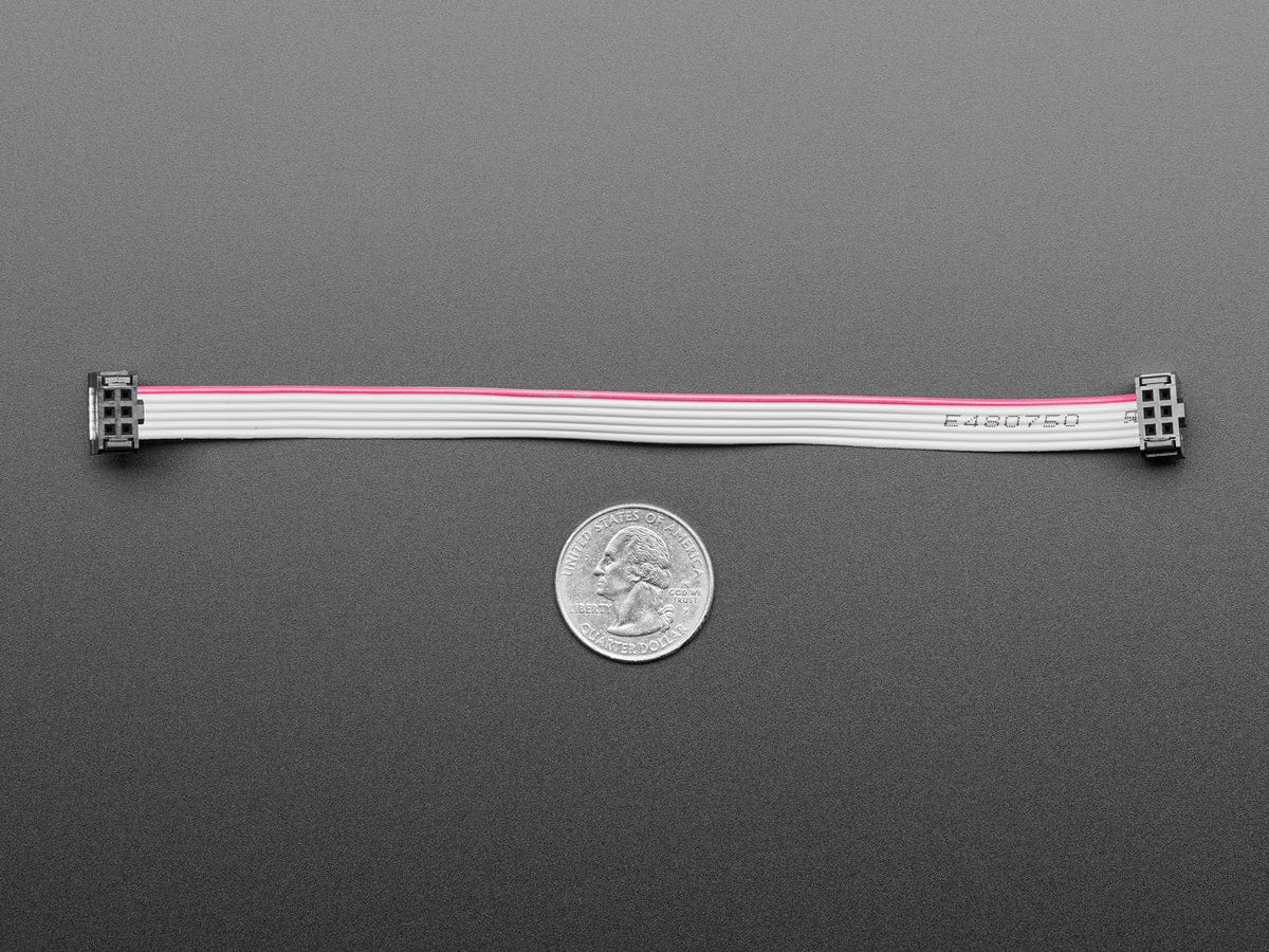 6-pin Socket/Socket IDC cable (6") - Image 2