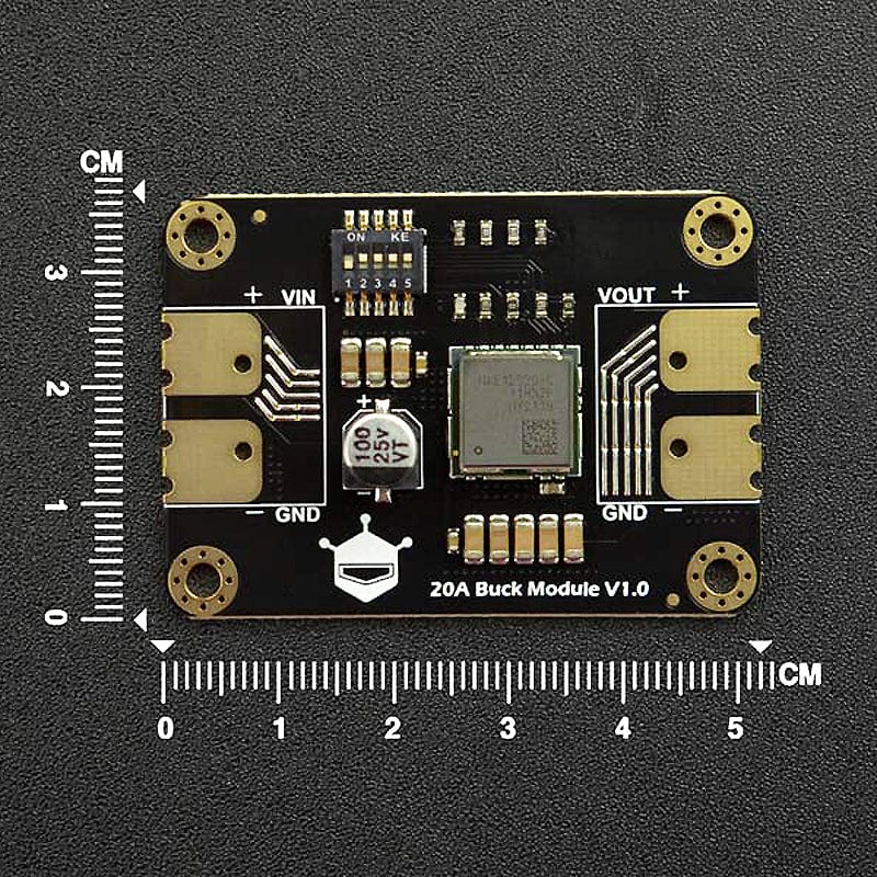 60W Adjustable DC-DC Buck Converter Module - Image 5