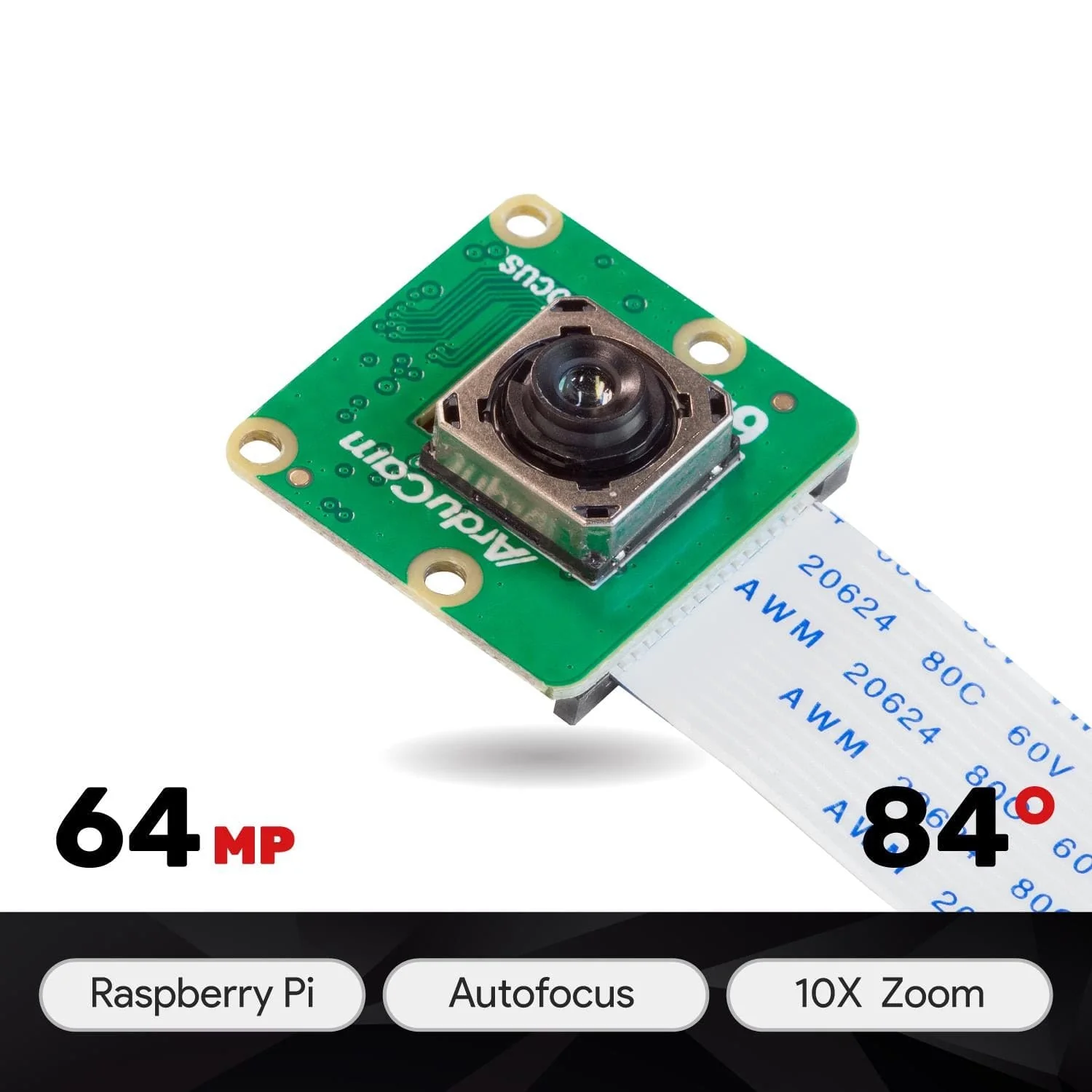 64MP Hawk-eye Autofocus Camera Module for Raspberry Pi - Image 3
