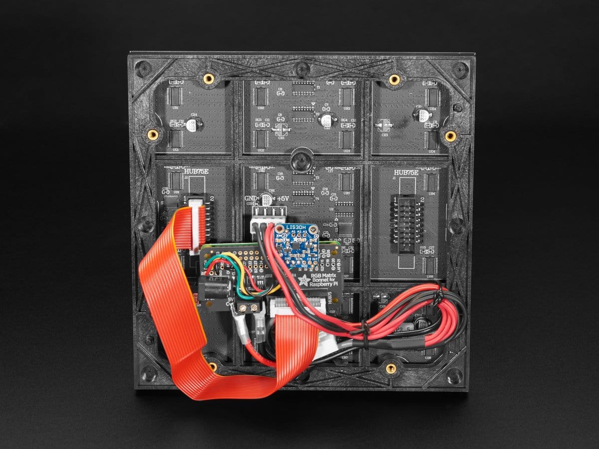 64x64 RGB LED Matrix - 2.5mm Pitch (1/32 Scan) [Discontinued] - Image 4