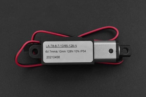 6V Electric Push Rod 10mm-128N [discontinued] - Image 2